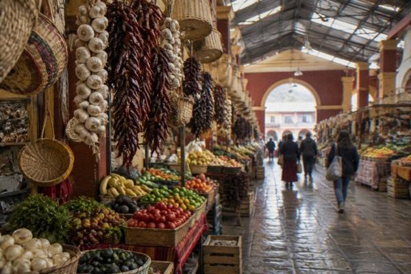 All Gastronomy Included, Market Walk, Oaxaca City