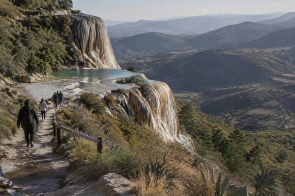 Petrified Falls And Pools, Tlacolula Valley