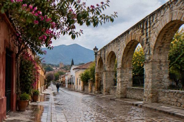 Pantheons, Flowers, Dinner, Oaxaca City