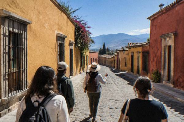 Free Walk, Historic Center, Oaxaca City