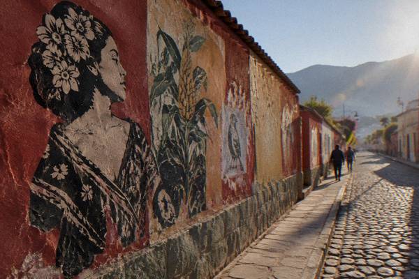 Street Art Walk Led By Artist, Oaxaca City