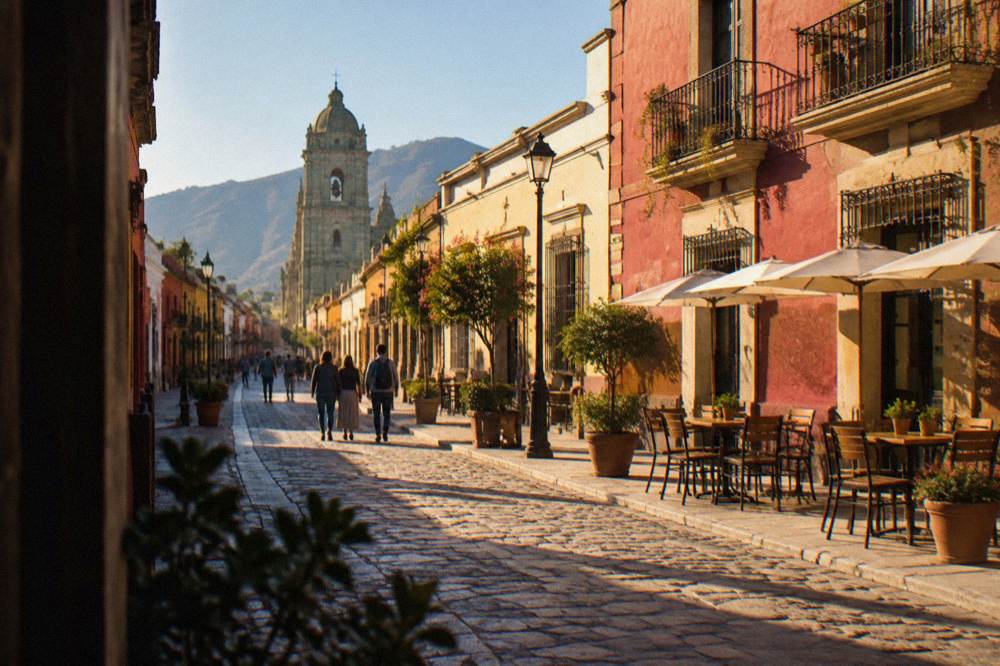 Andador Macedonio Alcalá, Oaxaca