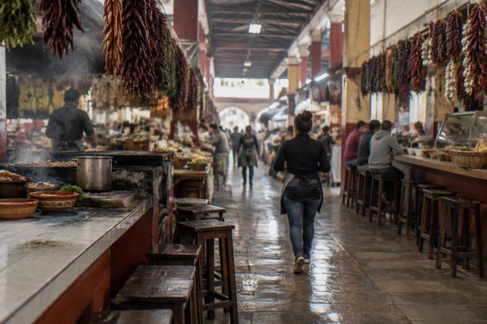Mercado 20 de Noviembre, Oaxaca, ordinary daylight