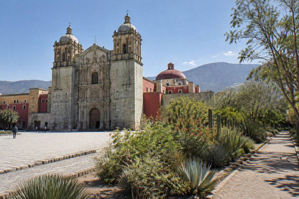 Plants and pathways of the Jardín Etnobotánico behind the Santo Domingo complex in Oaxaca City