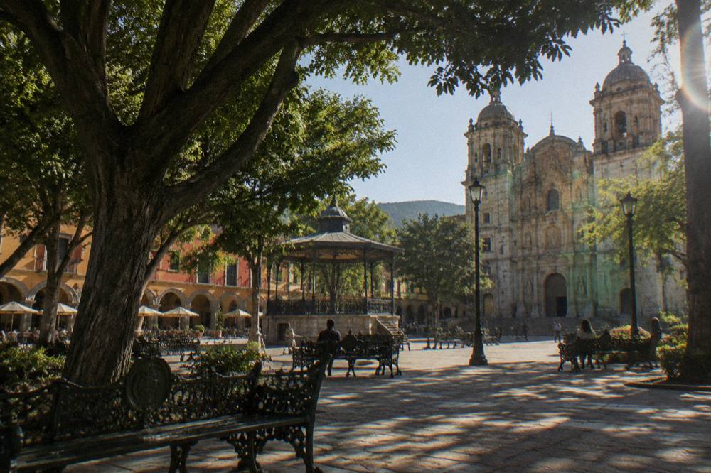 Zócalo, Oaxaca, ordinary daylight