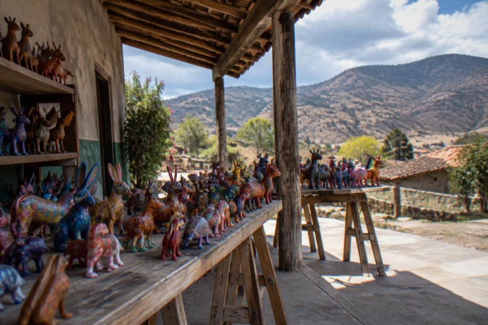 San Martín Tilcajete, near Oaxaca